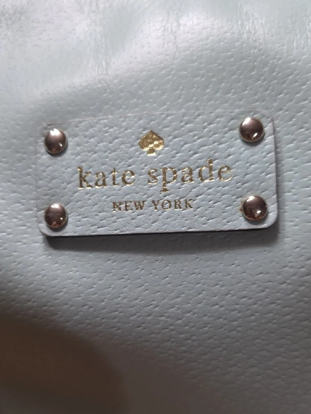 kate spade Pale Blue Leather Satchel